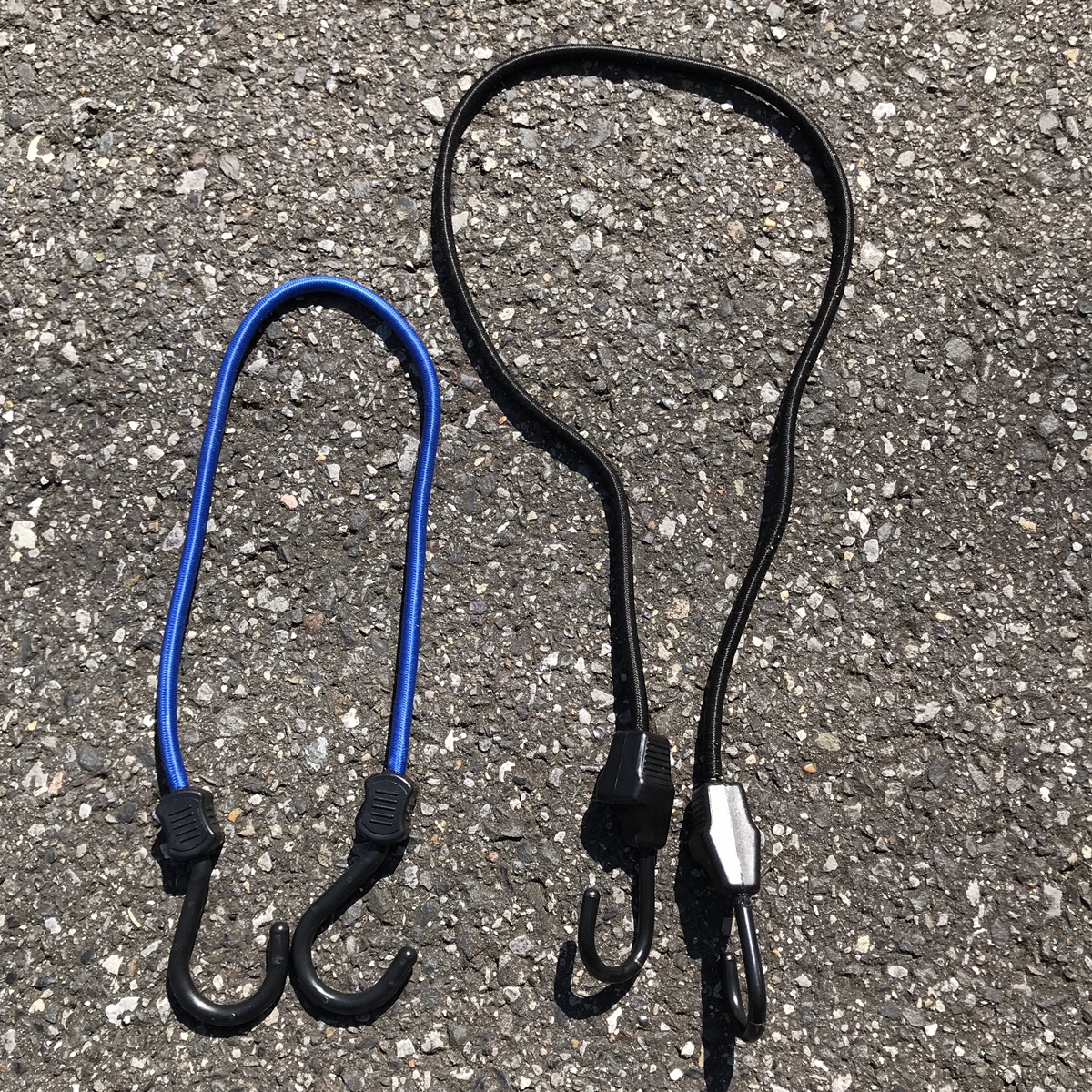 自転車用の荷物固定ゴム